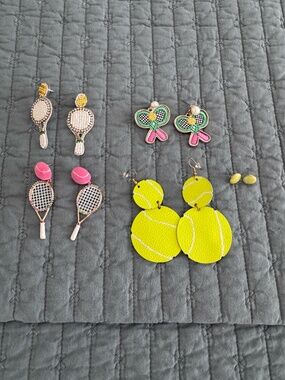 Lot of Tennis Earrings